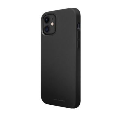 Viva Madrid Ferro Back Case Compatible for iPhone 12 Mini (5.4") Dirt Proof, Shock Resistant, Scratches Resistant, Easy Access to All Ports ( Cameras, Buttons and Speakers ) Protective Back Shield Cover - Dark Gray