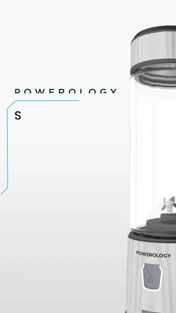 Powerology 6-Blade Portable Juicer with 450mL Capacity in UAE | Ice Crusher - Black Color | (PN6BPJBK)