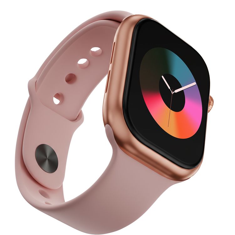 Green Lion Ultimate 41 Smart Watch with Smart Health Tracking, Dynamic Island, Bluetooth Calling, Gesture Operation, Wide-View Display, Sleep Tracking, Crystal Clear Calls on Your Wrist, 3D Animated Interface, Wellness Insights, Multi-Sport Tracking Modes, Bluetooth Version 5.4 - Rose Gold