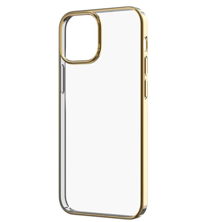 Devia Glimmer Series PC Elegant Case Compatible for iPhone 13 Pro Max (6.7") Shock Absorbent, Scratches Resistant, Slim & Lightweight Protective Back Cover Champagne Gold