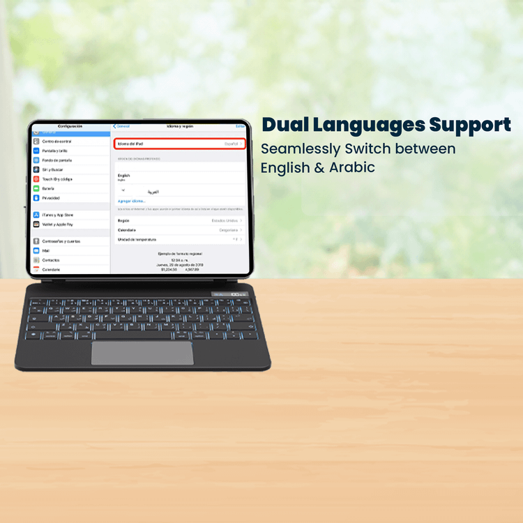 حافظة لوحة مفاتيح لاسلكية من باورولوجي داينا بورد لجهاز آيباد برو 11 بوصة (M4)، حامل هاتف ماج سيف، لوحة لمس، مفاتيح وسائط متعددة، سعة بطارية 500 مللي أمبير/ساعة، وقت عمل 8 أيام، وقت شحن 2.5 ساعة، سهولة الوصول إلى القلم، بلوتوث الإصدار 5.1، نطاق نقل 10 أمتار، ملحق سريع التركيب - أسود