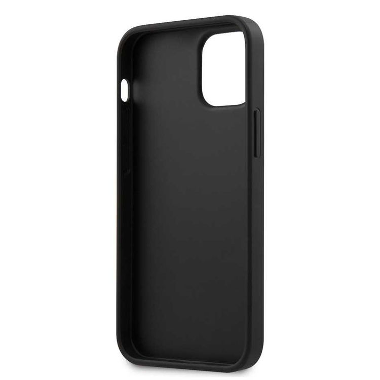 CG MOBILE U.S. Polo Assn. PU Hard Case Polo Embroidery for iPhone 12 Mini ( 5.4" ) Scratches Resistant Back Cover, Suitable with Wireless Chargers Officially Licensed Navy Blue