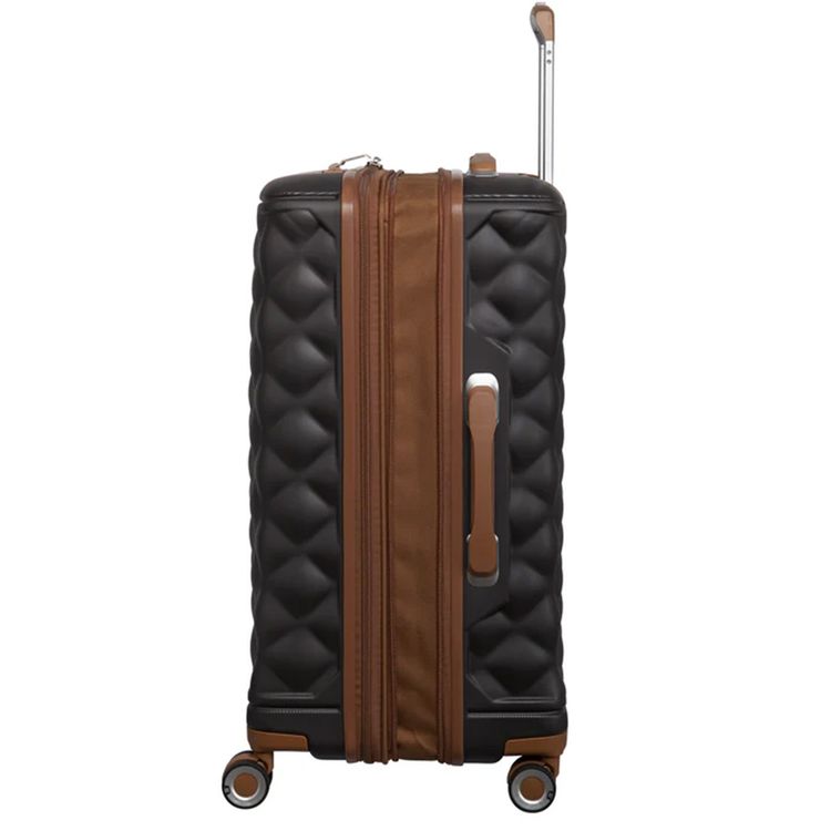 it luggage Indulging Unisex ABS Hard Case Luggage, Expandable Trolley Bag with 8x360° Spinner Wheels and TSA Lock - Medium / Coffee Bean