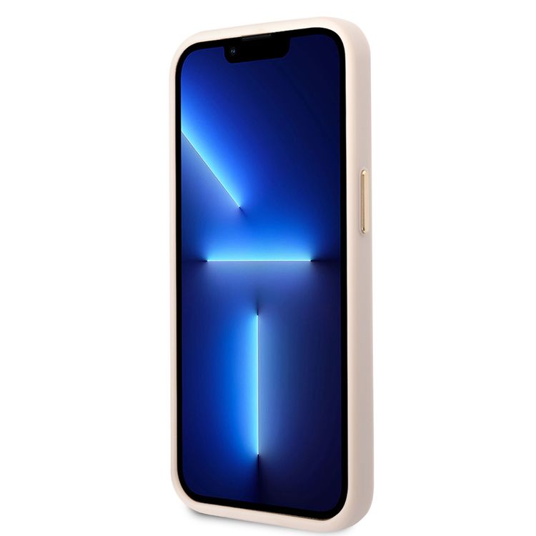 Guess Magsafe 4G PU Case With Metal Plate Logo - iPhone 14 Plus - Pink