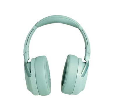 Porodo Soundtec Eclipse Wireless Over-Ear Headphones, High-Clarity Mic with ENC, 50 Hours Playtime, 400mAh Battery, Multi Function Buttons, Type C Charging, Compatible with All Phones for Enhanced Music and Calls - Green