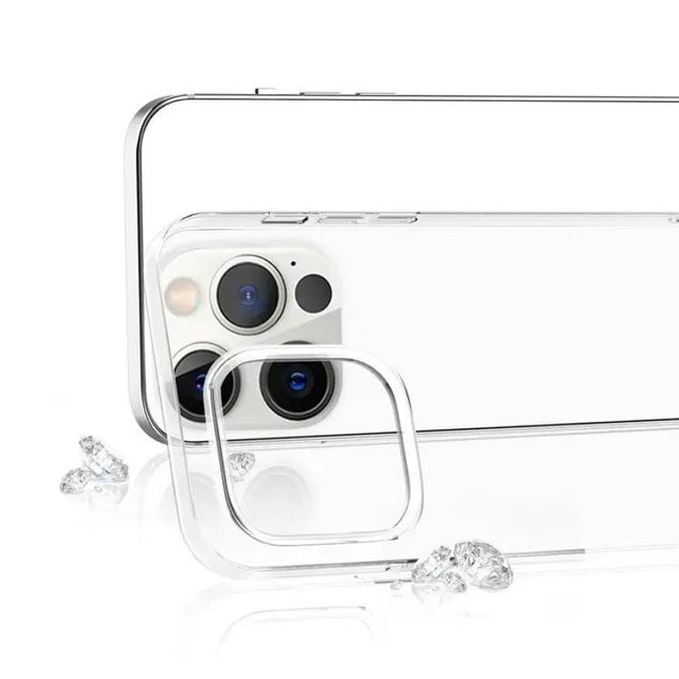 Green Lion Delgado PC Case for iPhone 15 Pro Max, High-Quality PC Material, Anti-Scratch & Drop-Resistant, Slim Design, Anti-Fingerprint, HD Clarity, Anti-Yellowing, Precise Cutouts - Clear