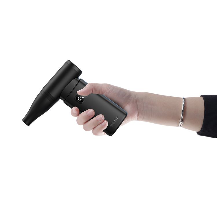 مكنسة يدوية ومنفاخ هواء 2 في 1 من بورودو لايف ستايل مع 5 إعدادات سرعة و 4 فوهات قابلة للفصل، قوة شفط 7000 باسكال، سعة صندوق الغبار 160 مل، سرعة محرك 130000 دورة في الدقيقة.