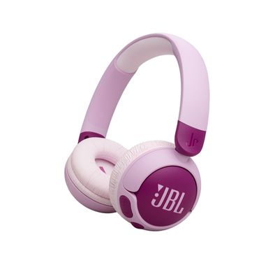JBL Junior 320 Kids Bluetooth On-Ear Headphones with 50 Hours Play Time, 30mm Driver Size, USB-C Charging Port, Bluetooth Version 5.3, Up to 29 Hours Talk Time - Purple