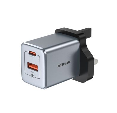 Green Lion GaNPremium UK Plug Wall Charger with 35W Power...