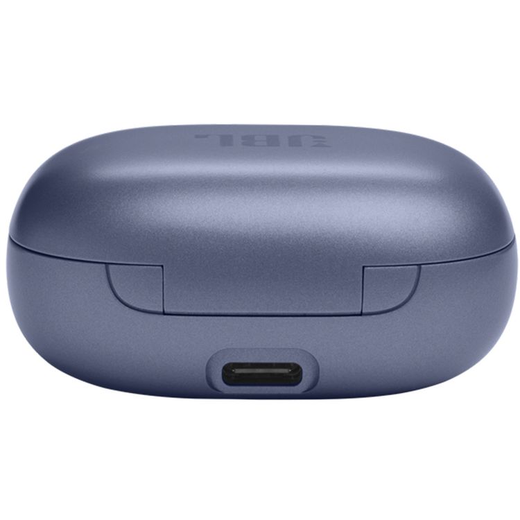 JBL Live Flex True Wireless Earbuds with Adaptive Noise Cancelling, Water & Dust Resistant, Touch Control, Built-in Microphone, Voice Assistant Integration, Multi-Point Connection, JBL Signature Sound - Blue