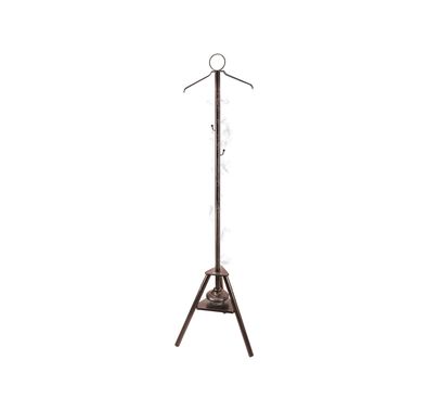 Porodo Lifestyle Clothing Bukhour Incense Burner, 186 cm Height, Smart Design, Hanger Hook, Stable Tripod Base - Brown