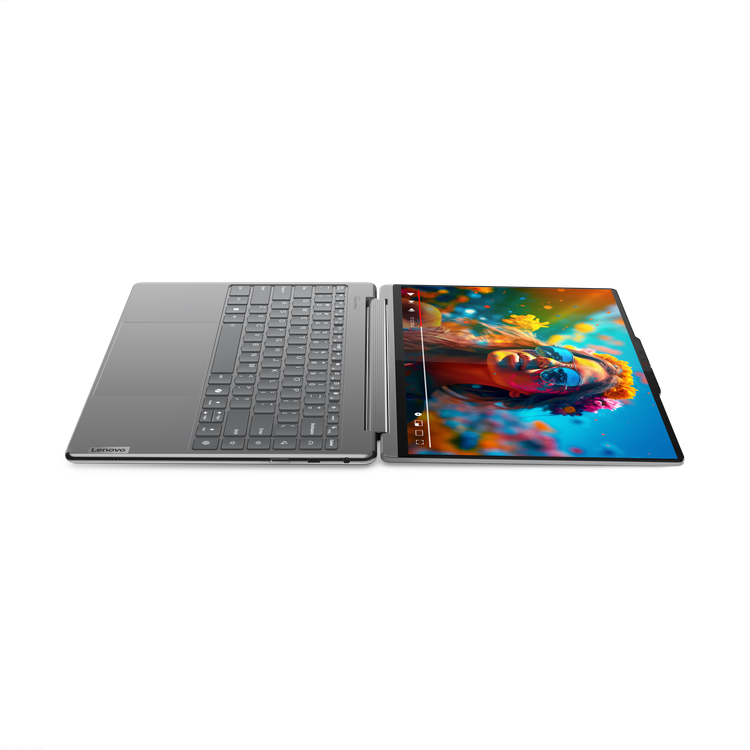Lenovo Yoga 9 2-In-1 Convertible Laptop Notebook - Intel Core Ultra 7 155H, 16GB RAM, 1TB SSD, Intel Arc Graphics, 14-Inch 4K OLED, Windows 11 (Arabic/English) - Luna Gray