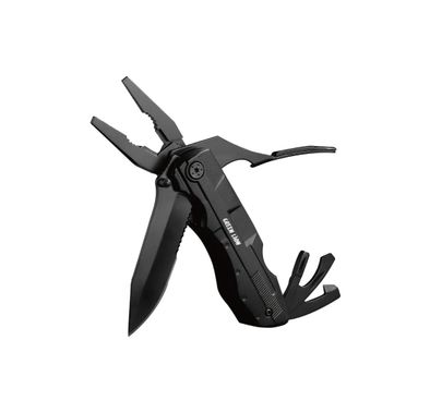 كماشة متعددة من جرين ليون مع مشعل نار - أسود