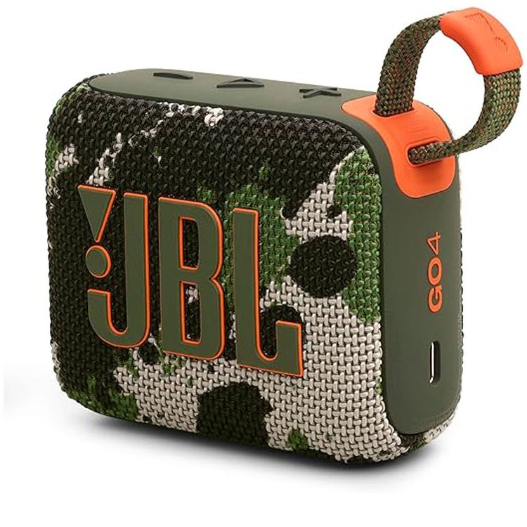JBL Go4 Portable Wireless Speaker, 7 Hours Music Play Time, Water Proof & Dust Proof, Bluetooth Version 5.3, Rechargeable Battery, Vibrant Color Options, JBL Pro Sound - Squad
