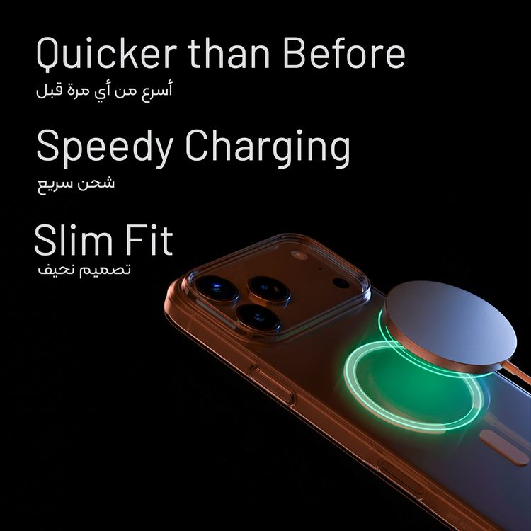 Green Lion MagSafe Crystal Clear Case for iPhone 17 Pro, N52 Strong Magnets, Ultra HD Clarity, Camera Protection, Anti-Scratch, Ultra Drop Protection, Precise Cutouts, Military-Level Protection - Clear