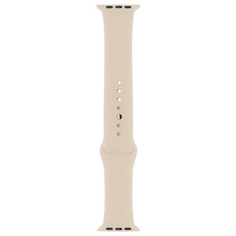 Porodo Silicone Watch Band Compatible For Apple Watch 44mm / 42mm - Light Brown