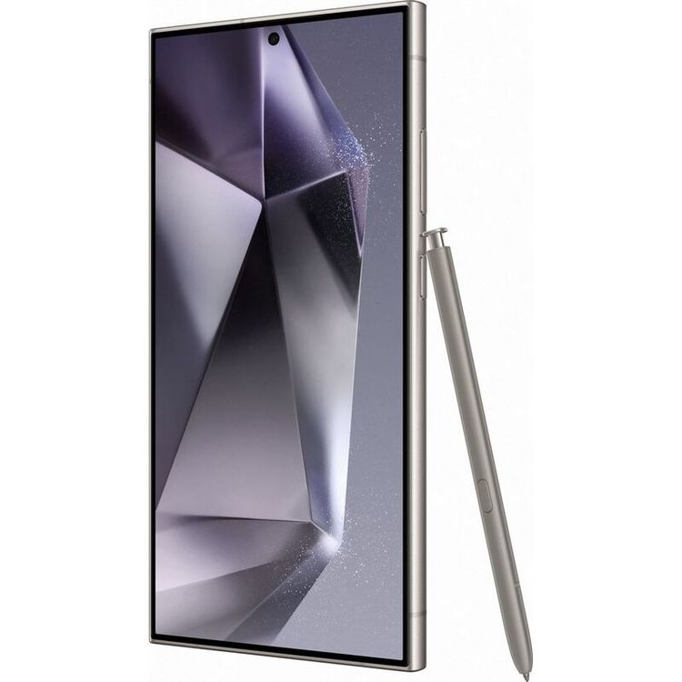 هاتف سامسونج جالاكسي إس 24 ألترا الذكي بتقنية شبكة الجيل الخامس، قلم S Pen مدمج، شاشة Dynamic AMOLED 2x مقاس 6.8 بوصة، ذاكرة وصول عشوائي (RAM) سعة 12 جيجابايت، سعة تخزين 512 جيجابايت، دقة كاميرا 200 ميجابكسل، معالج ثماني النواة، شريحتي اتصال eSIM، بطارية تدوم طويلاً - أسود تيتانيوم