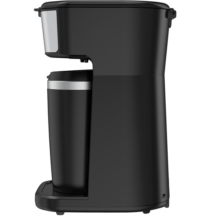 LePresso 450W Coffee Maker with Travelling Mug  - Black