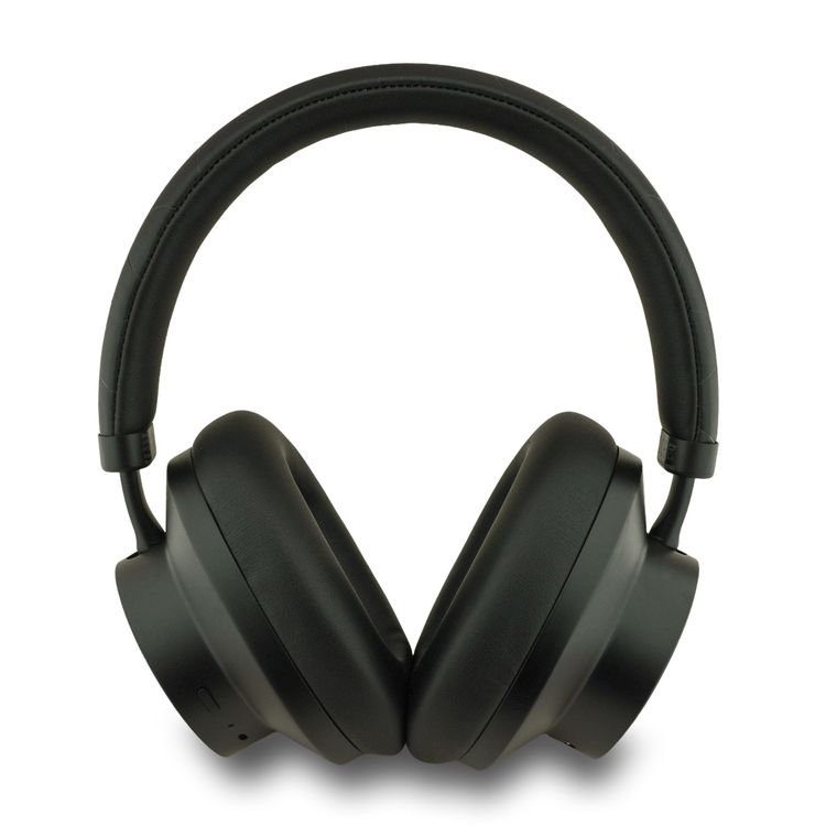 Lacoste Wireless Headphones with Active Noise Cancellation Technology, Up to 70 Hours Play Time, 700mAh Battery, Voice Assistant,40mm Driver, High-Quality Cushion Comfort, Bluetooth Version 5.4 - Black