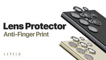 Purchase Levelo Lens Protector Lucent Trio For Samsung S24 Plus - Titanium Gold (LVLTSS24PTTG)