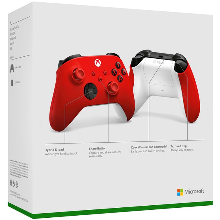 Microsoft Xbox Wireless Controller for Series X/S/One   - Red