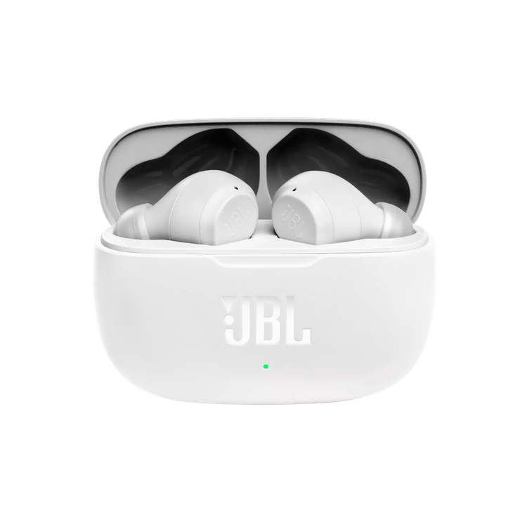 JBL Wave 200TWS True Wireless In-Ear Headphones with Touch Control Calls & Voice Assistant, Deep Bass, 20-hours Playback, Bluetooth Earbuds White