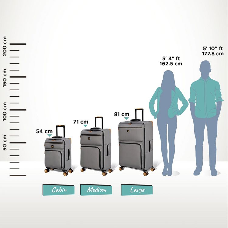 it Luggage Compartment Cabin Trolley, Lightweight Shell, Expandable Base, Spinner Wheels, TSA Lock - Lash
