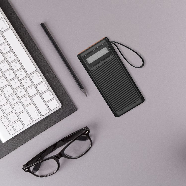  Porodo 40000mAh Power Bank Multi-Device PD Charging with 65W Power Delivery, QC 18W, Laptop Charging Compatibility, Smart Power Management - Black