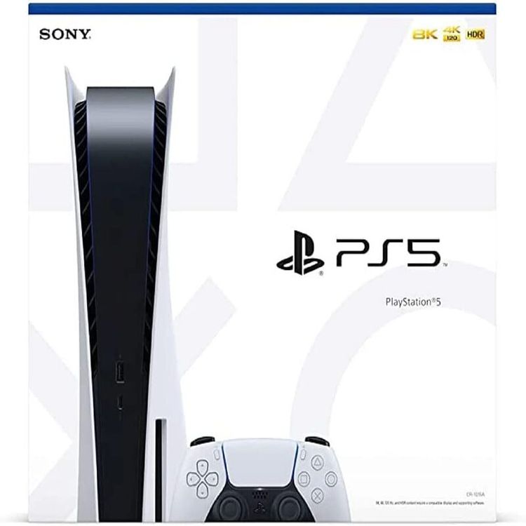 Buy Sony PS5 Playstation 5 Console ( CD ) - White (CFI-1216A)