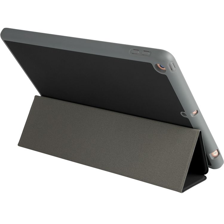 Green Lion Premium Vegan Leather Tablet Case for iPad 10.2" (2019), 360° Protection, Foldable Stand, Built-in Pencil Slot, Impact-Resistant, Shock Absorption - Black