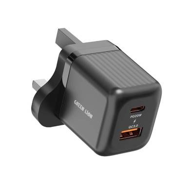 Green Lion Ultra Compact GaN Wall Charger with Dual USB-C...