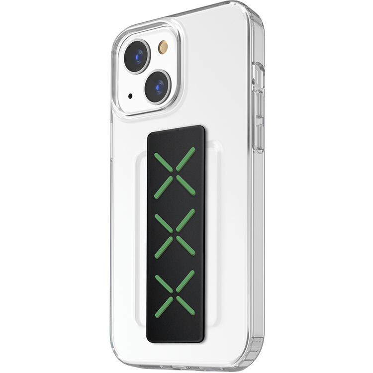 Viva Madrid Loope TPU/PC Clear Case for iPhone 13 Pro Max (6.7")  with Extra Silicone Grip - Forest