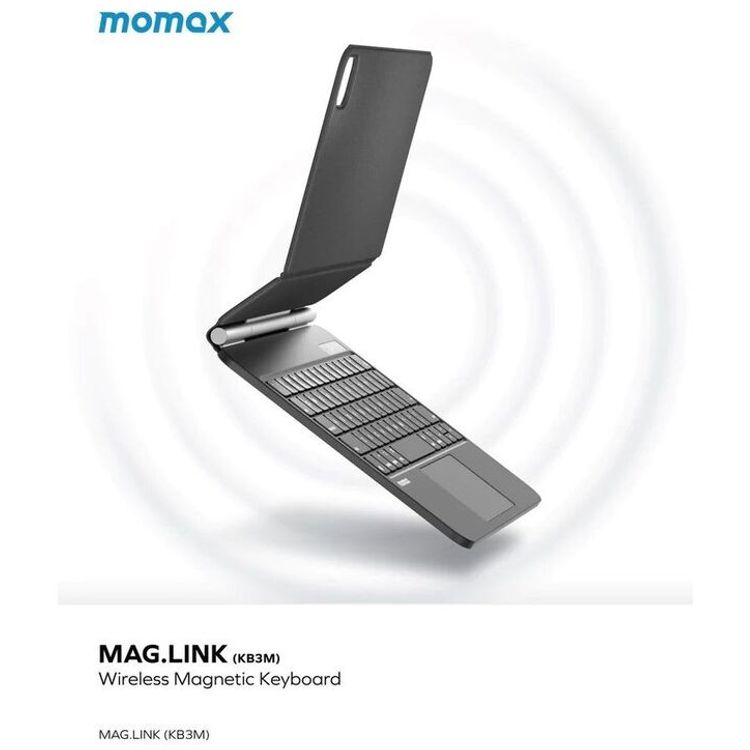 Momax Mag.Link Wireless Magnetic Keyboard | iPad Pro/Air 11-Inch - Space Gray