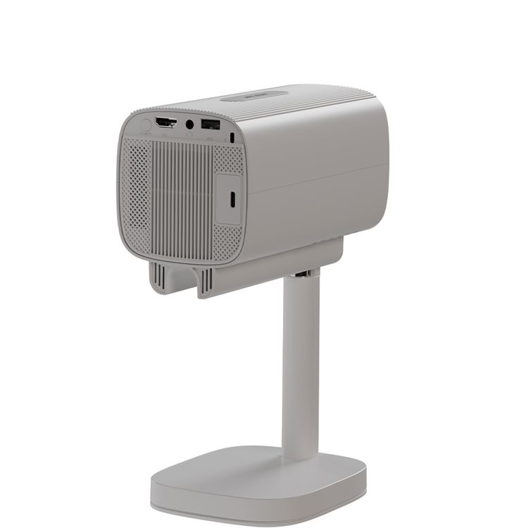 Green Lion Nova 2 Portable Projector with Built-in 3W Speaker, 150 Ansi Lumens Brightness, 1.5m-2.95m Adjustable Distance, Android 13, Easy-Carry Design, 50"-100" Adjustable Projection Screen, Bluetooth Version 5.0, Easy-Turn Ring Focus, 90° Tilt & Stand,  340mm Max Height - White