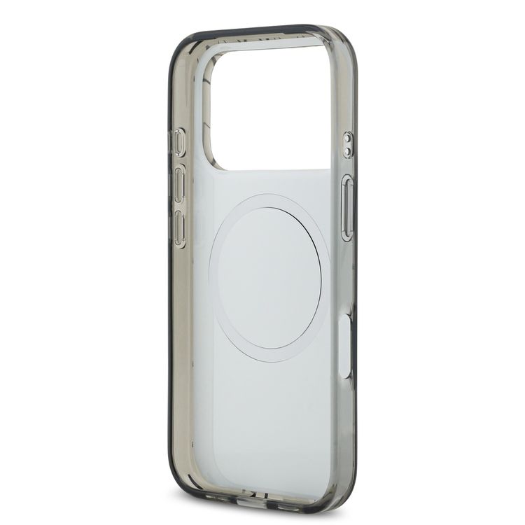  Karl Lagerfeld MagSafe IML Case with Karl Repeated Monogram Electroplated Design for iPhone 17 Pro, Slim Profile, Drop Protection, Easy Snap-On, Sustainable Packaging, Comfortable Grip, Lightweight Design - Black