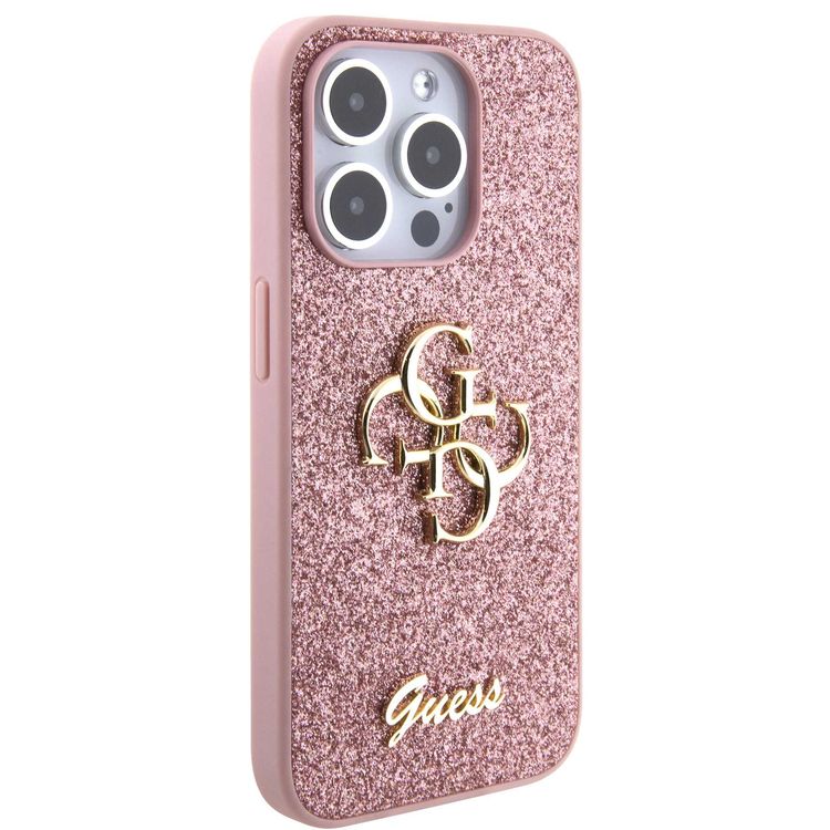 تخمين حالة بريق ثابت مع شعار 4G كبير - القرنفل - iPhone 15 Pro Max