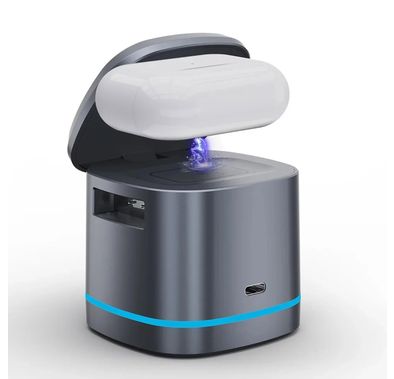 PAWA cube 3in1 Magnetic Multi Charger - black With Atmospheric Light with strong magnetic suction, monochrome atmospheric light, fast charging