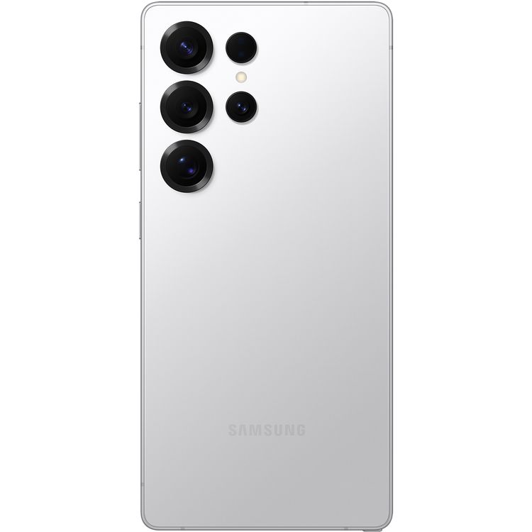 Samsung Galaxy S25 Ultra with 1TB Capacity, 6.8-inch Screen Size, Octa-Core CPU, 5G Network Technology, Rounded Design, 50MP Rear Camera, Middle East Version - Titanium WhiteSilver
