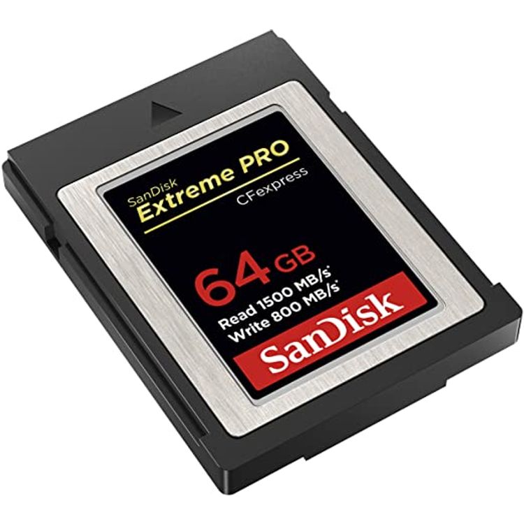 SanDisk 64GB Extreme PRO CFexpress Card Type B - SDCFE-064G-GN4IN