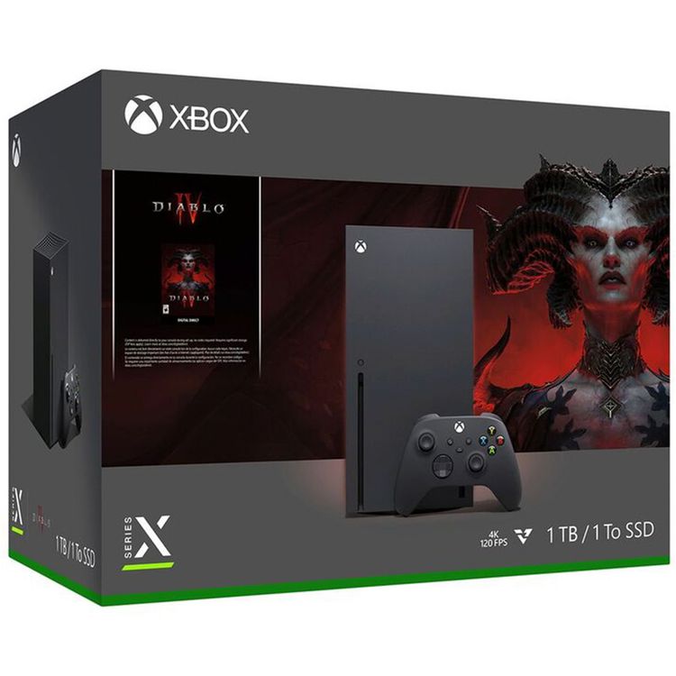 Microsoft Xbox Series X 1Tb Console - Diablo IV (Bundle) - Black