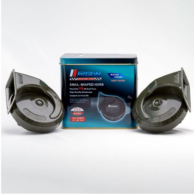 بوق سيارة Kaier، مقاوم للماء، مضاد للتآكل، ثنائي النغمة، 12 فولت