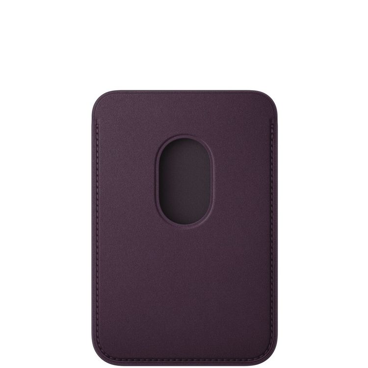 Apple iPhone FineWoven Wallet with Magsafe, durable micro-twill - Blackberry