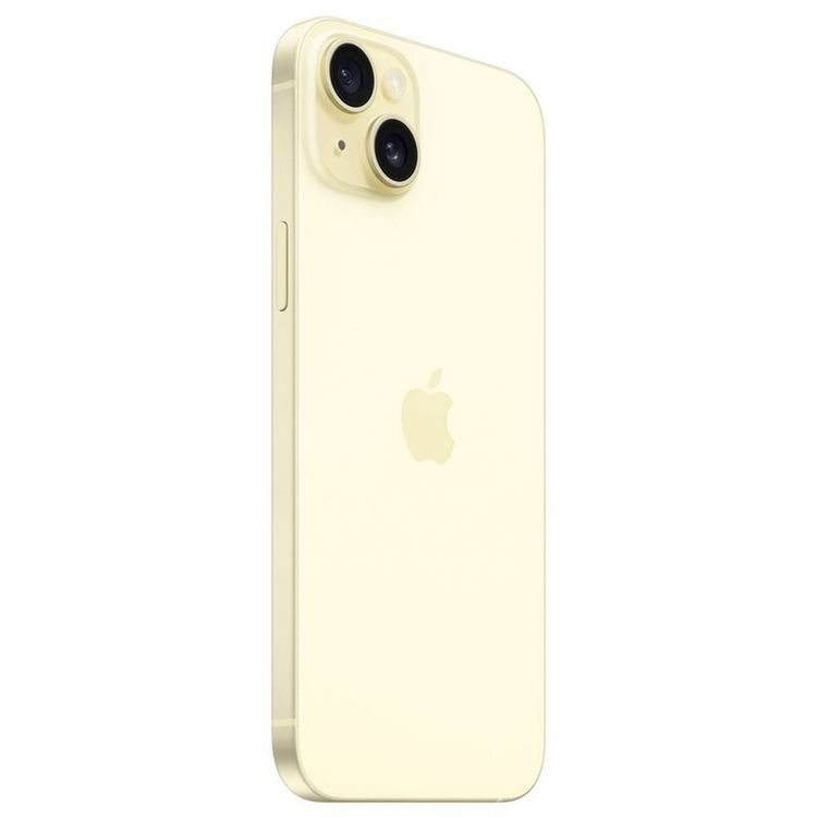 Apple iPhone 15 Plus with 128GB Capacity, 6.7-inch Screen Size, Dual eSIM, 48MP Camera Resolution, A16 Bionic Chip, USB-C Connector Type, 5G Network Technology, Splash, Water & Dust Resistant - Yellow