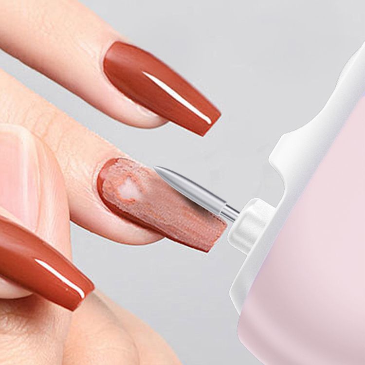 Porodo Multi-Function Electric Nail Clipper with Dual-Speed Settings for Trimming & Polishing, 500mAh Battery, 3 Hours Working Time, Built-in LED Light, Magnetic Safety Cover, USB-C Charging Port - Pink