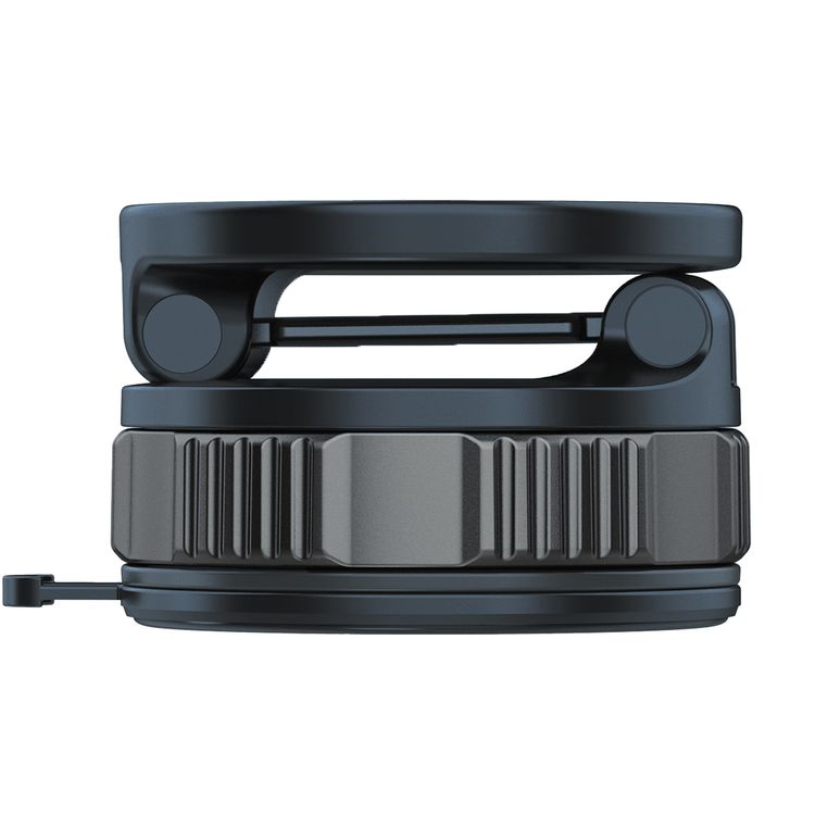 Porodo Rotarex MagSafe Car Mount with Powerful Suction Base, 360° Rotating Base, 20 × N52 Magnets, Compatible with 4"-7" Devices, Multi-Surface Mounting, Powerful Suction, Adjustable Viewing Angle - Black