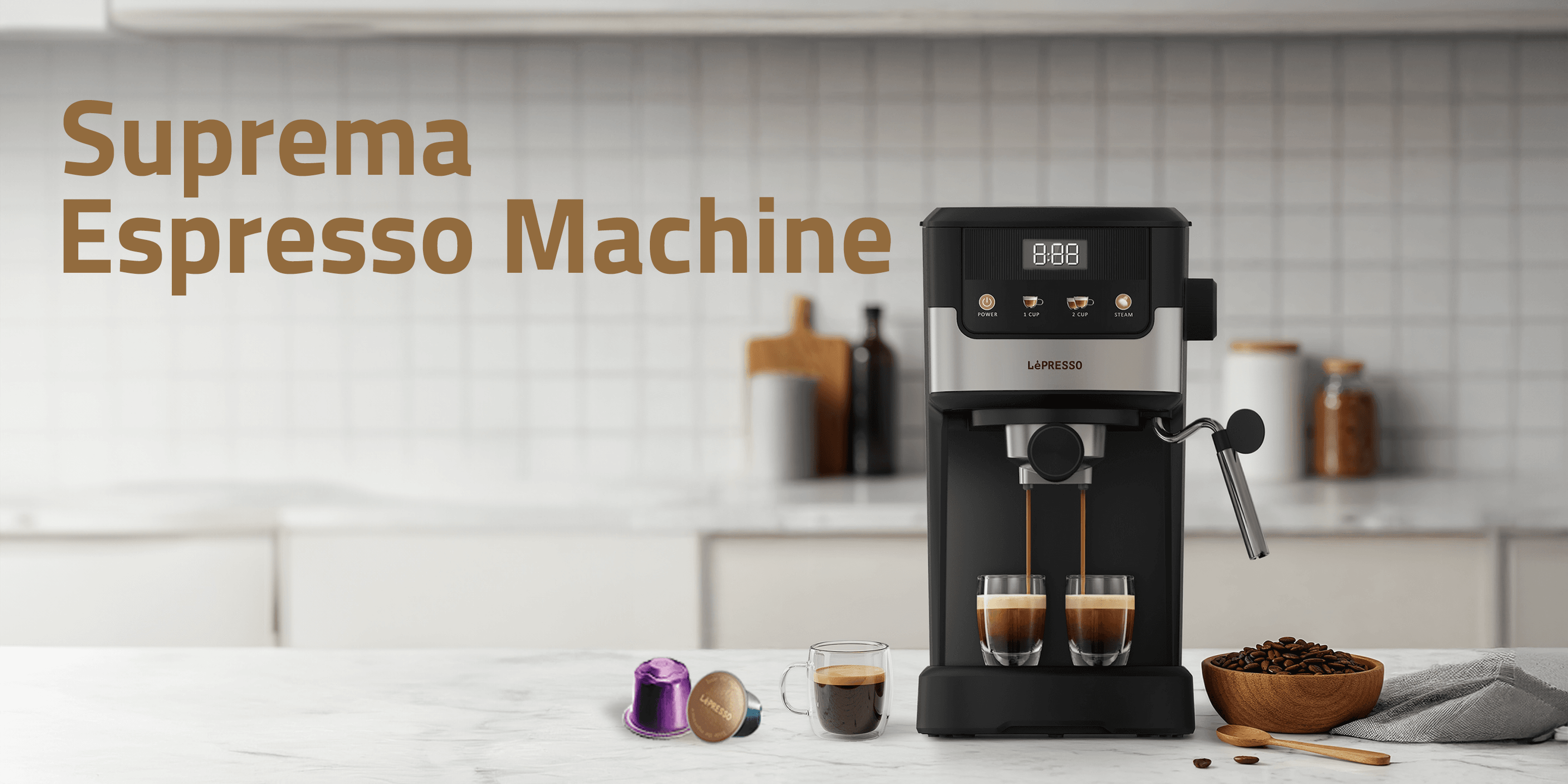 Discover Cafe-Quality Espresso With LePresso Suprema