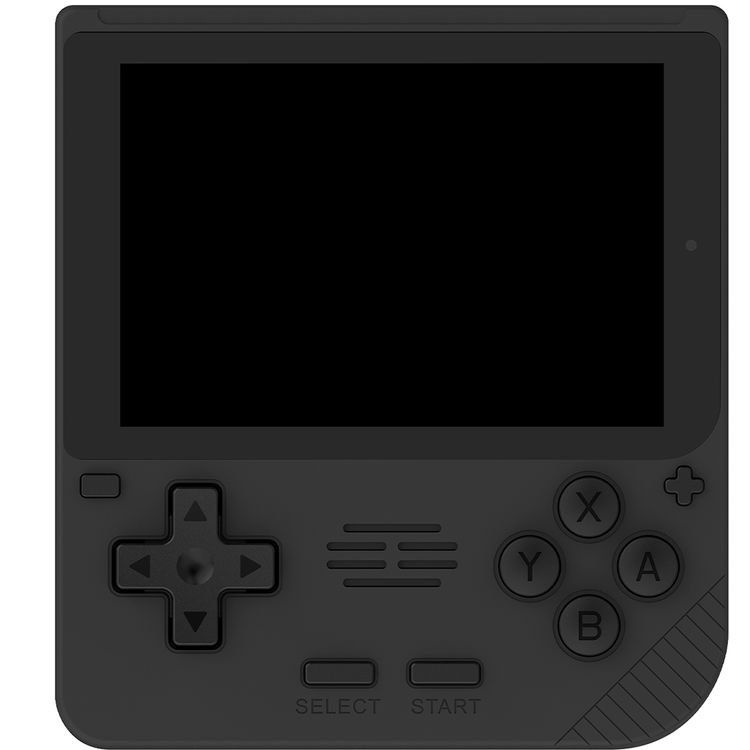 وحدة تحكم ألعاب Porodo Gaming Retro Arcade، محاكي ثلاثي الأبعاد، تصميم مريح، تشغيل صوتي غامر، شاشة IPS مقاس 3.5 بوصة، عمر بطارية 6 ساعات، بطارية 3000 مللي أمبير في الساعة - أسود
