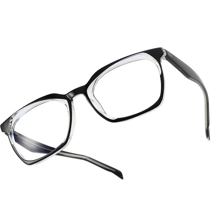 نظارات بورودو لايف ستايل بيريا المضادة للضوء الأزرق مع وضوح بصري محسن، عدسات مقاومة للخدش، درع ضد الإرهاق الرقمي، تصميم أنيق، تقلل من الإرهاق البصري، تصميم للجنسين - اللون الأسود