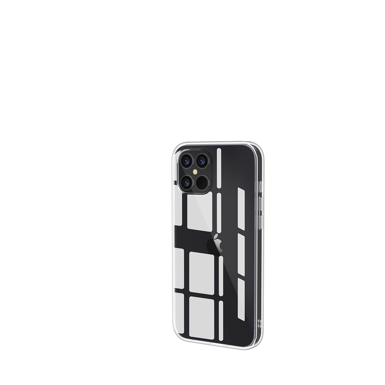 Devia New Shark4 Shockproof Case with Air Bag Anti-Falling Protection Compatible for iPhone 12 Mini (5.4") Scratch Resistance - 360° Full Protection Back Cover - Crystal Clear