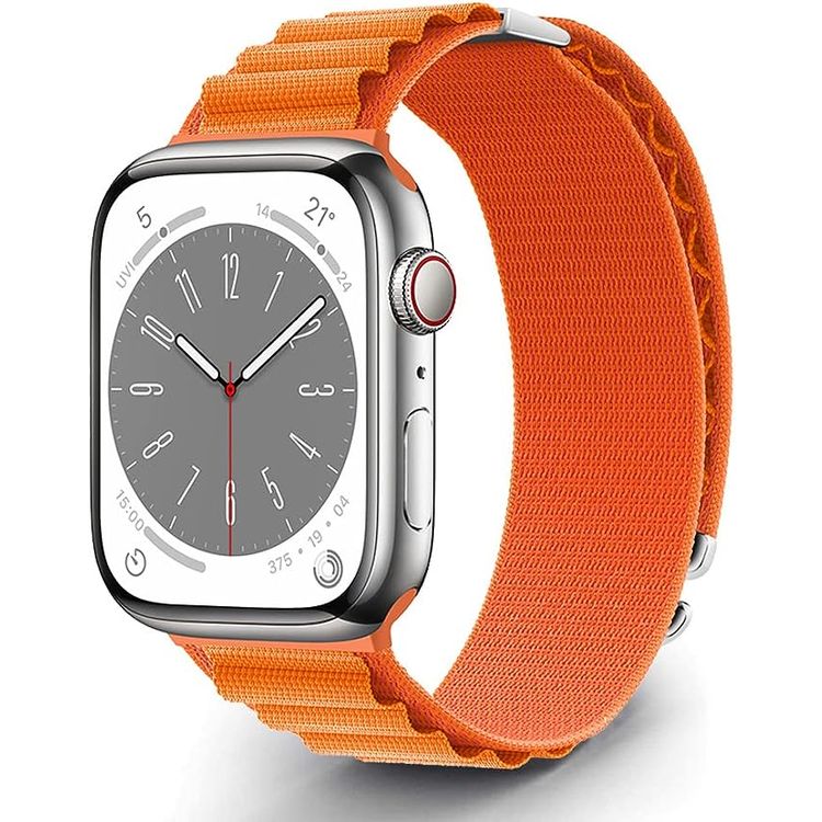 Pawa California Alpine Loop Watch Strap Ultra/Series 8 49/45/44/42MM - Orange